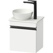 Duravit Sivida SV4656LBD180000 szafka 40x32.5x44 cm podumywalkowa wisząca biała-czarna