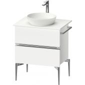 Duravit Sivida SV4657010180000 szafka 64.5x47.5x54.8 cm podumywalkowa wisząca biała-chrom