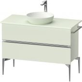 Duravit Sivida SV4659010HH0000 szafka 104.5x47.5x54.8 cm podumywalkowa wisząca zielona-chrom