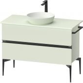 Duravit Sivida SV46590BDHH0000 szafka 104.5x47.5x54.8 cm podumywalkowa wisząca czarna-zielona