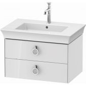 Duravit White Tulip WT435108585 szafka wisząca podumywalkowa 68.4x45.8 cm