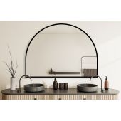 Guarda Musa FORMUSCZARNY100X70 lustro 100x70 cm czarny