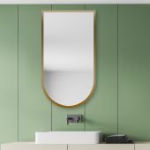 Guarda Tamo FORTAMZLOTY50X100 lustro 50x100 cm złoty