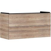 Hansgrohe Xelu Q 54037000 szafka 118x49.5x62.5 cm podumywalkowa wisząca dąb-chrom