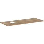 Hansgrohe Xelu Q 54123230 blat naszafkowy 136x55 cm dąb