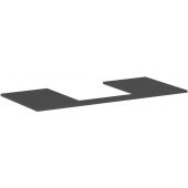 Hansgrohe Xilesa E 54271760 blat naszafkowy 118x55 cm szary