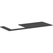 Hansgrohe Xilesa E 54272760 blat naszafkowy 137.5x55 cm szary