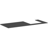 Hansgrohe Xilesa E 54273760 blat naszafkowy 137.5x55 cm szary