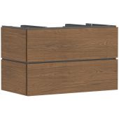 Hansgrohe Xilesa E 54302550 szafka 98x55x62 cm podumywalkowa wisząca dąb