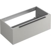 Kludi Icos 50S100O2 szafka 100x50x35 cm podumywalkowa wisząca szara