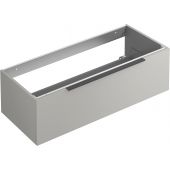 Kludi Icos 50S120O2 szafka 120x50x35 cm podumywalkowa wisząca szara