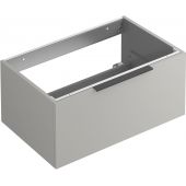Kludi Icos 50S80O2 szafka 80x50x35 cm podumywalkowa wisząca szara
