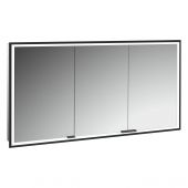 Kronenbach Cube 2.0 KB100235MB szafka 130x17x70 cm z lustrem czarna