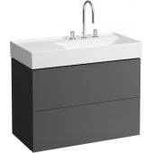 Laufen Kartell H4076080336421 szafka 88x45x60 cm podumywalkowa wisząca szara