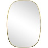 Ars Longa Vintage VINTAGE6090ZS lustro 60x90 cm owalne złoty