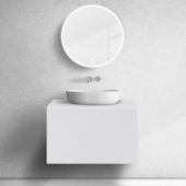 Oltens Lun 60033000 szafka 80x44.7x52 cm podumywalkowa wisząca biała