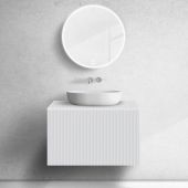 Oltens Lun 60028000 szafka 80x44.7x52 cm podumywalkowa wisząca biała