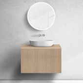 Oltens Lun 60028060 szafka 80x44.7x52 cm podumywalkowa wisząca dąb