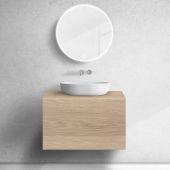 Oltens Lun 60033060 szafka 80x44.7x52 cm podumywalkowa wisząca dąb