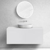 Oltens Lun 60035000 szafka 120x44.7x52 cm podumywalkowa wisząca biała