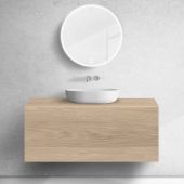 Oltens Lun 60035060 szafka 120x44.7x52 cm podumywalkowa wisząca dąb