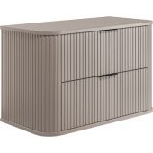 Rodan Elegance 5906154450379 szafka z blatem 80.4x41.5x51.7 cm podumywalkowa wisząca beżowa