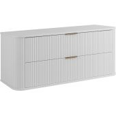 Rodan Elegance 5906154453899 szafka z blatem 120.4x41.5x51.7 cm podumywalkowa wisząca biała