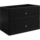 Rodan Gusto 5906154454063 szafka 80x46x57 cm podumywalkowa wisząca czarna