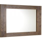 Sapho Brand BA056S lustro 100x80 cm prostokątne drewno