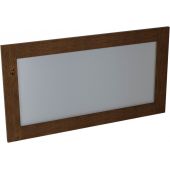 Sapho Brand BA061S lustro 130x70 cm prostokątne drewno