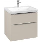 Villeroy & Boch Subway 3.0 C57600VN szafka podumywalkowa wisząca 62.2x47.8 cm