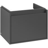 Villeroy & Boch Skyla C78400VR szafka 57.2x43.9x43.6 cm podumywalkowa wisząca grafitowa