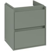 Villeroy & Boch Skyla C79300AF szafka 52.2x42.4x59.6 cm podumywalkowa wisząca zielona