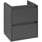 Villeroy & Boch Skyla C79300VR szafka 52.2x42.4x59.6 cm podumywalkowa wisząca grafitowa