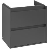 Villeroy & Boch Skyla C79500VR szafka 62.2x43.9x59.6 cm podumywalkowa wisząca grafitowa