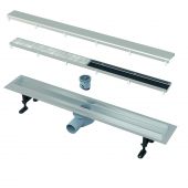 Alca Double Fit&Go APZ13DOUBLE9650 odpływ liniowy z rusztem 65 cm stal