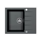 Alveus Cadit 1132021 zlewozmywak granitowy 59x50 cm czarny
