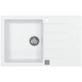 Alveus Cadit 1132022 zlewozmywak granitowy 79x50 cm biały