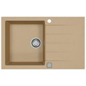 Alveus Cadit 1132024 zlewozmywak granitowy 79x50 cm beżowy