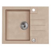 Alveus Rock'n'Roll 1213055 zlewozmywak granitowy 59.5x47.5 cm beżowy