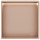 Balneo Wall Box B01010401091 półka wnękowa 30 cm miedziana