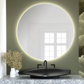 Baltica Design Bright 5904107912561 lustro 60x60 cm okrągłe z oświetleniem