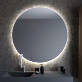 Baltica Design Bright 5904107912707 lustro 100x100 cm okrągłe z oświetleniem