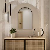Baltica Design Tiny Border Pastille Cut 5904107924755 lustro 60x140 cm czarny
