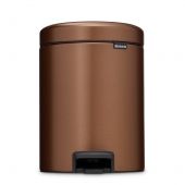 Brabantia NewIcon 255229 kosz na śmieci 5 l brązowy