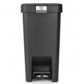 Brabantia StepUp 800344 pojemnik na odpady 10 l czarny