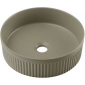 Comad Beyond BEYOND2OLIVERGREENE6565 umywalka 36x36 cm okrągła nablatowa zielona
