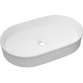 Comad Beyond 3 BEYOND3WHITEE6531 umywalka 56x36 cm owalna nablatowa biała