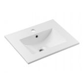 Comad Dance White UM2050RBDANCE50DP umywalka 51x40 cm prostokątna wpuszczana biała