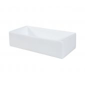 Comad Gaja UNGAJA45SW78570A45 umywalka 45x22 cm prostokątna nablatowa biała